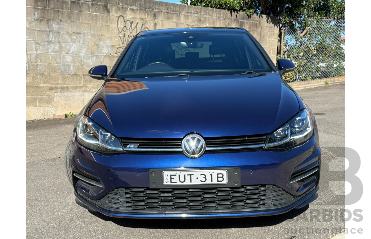 01/2020 Volkswagen Golf 110 TSI Highline FWD AU MY20 5 Door Hatchback Blue 1.4L