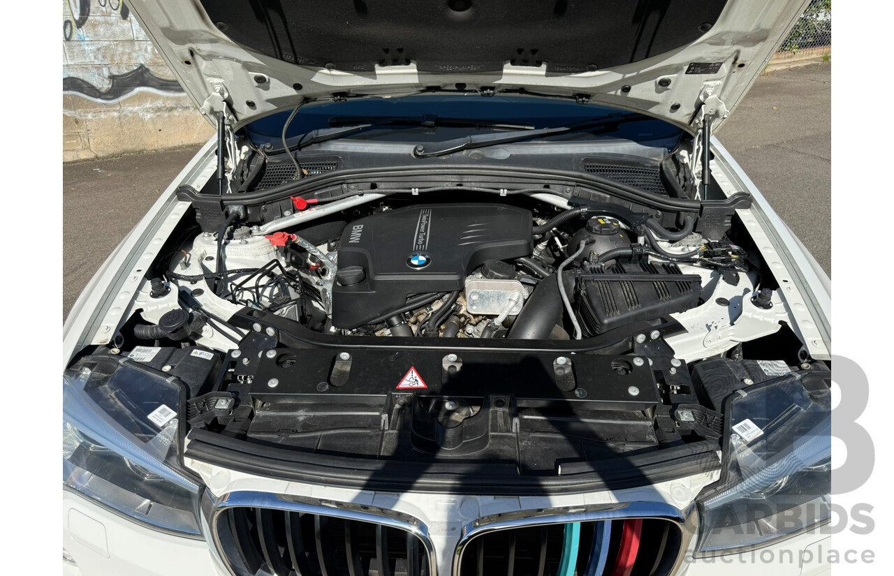 3/2015 Bmw X4 Xdrive 20i F26 MY15 5d Coupe White 2.0L