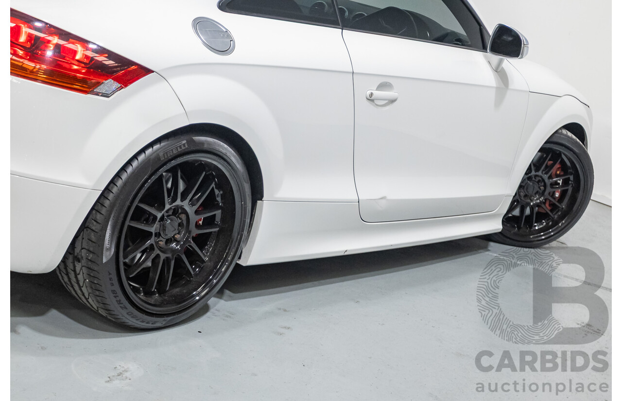 09/2008 Audi TT S 2.0 TFSI Quattro (AWD) 8J 2D Coupe Ibis White Turbo 2.0L
