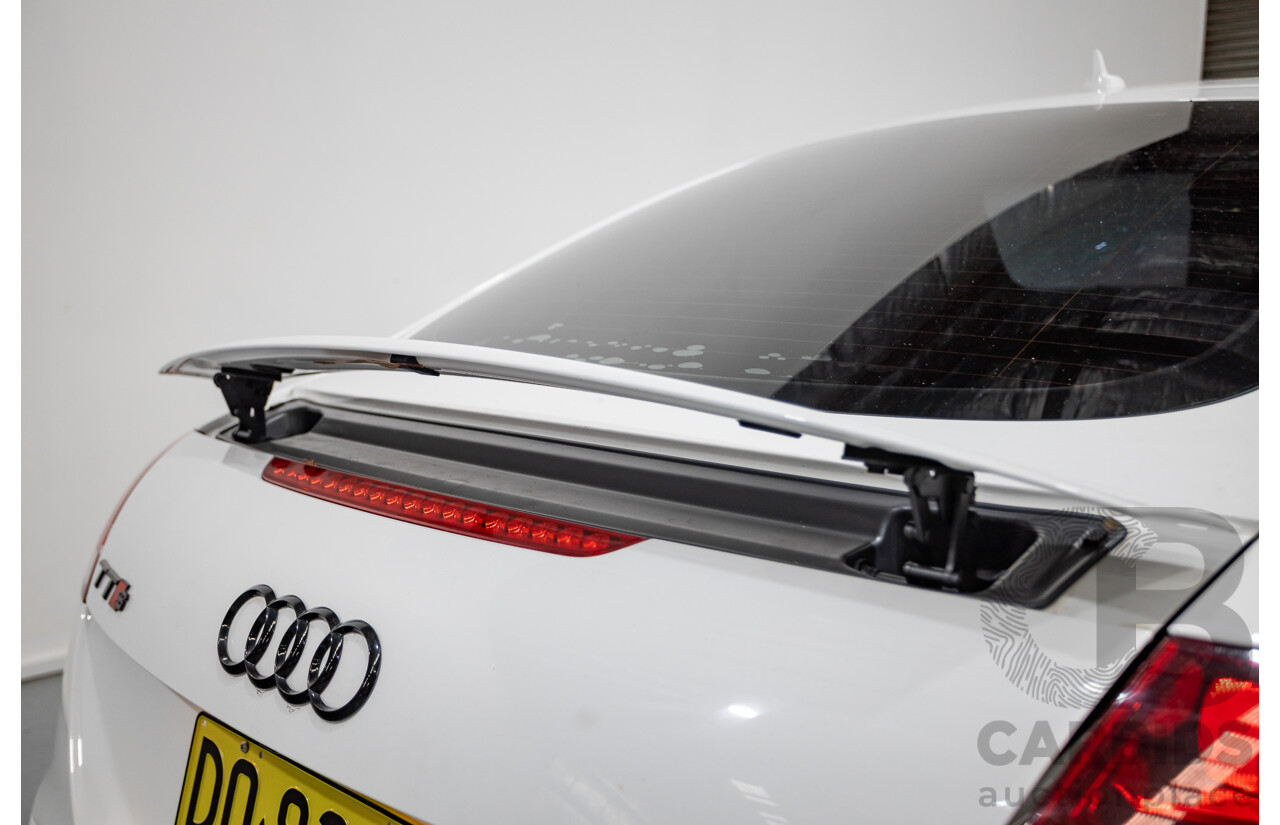 09/2008 Audi TT S 2.0 TFSI Quattro (AWD) 8J 2D Coupe Ibis White Turbo 2.0L