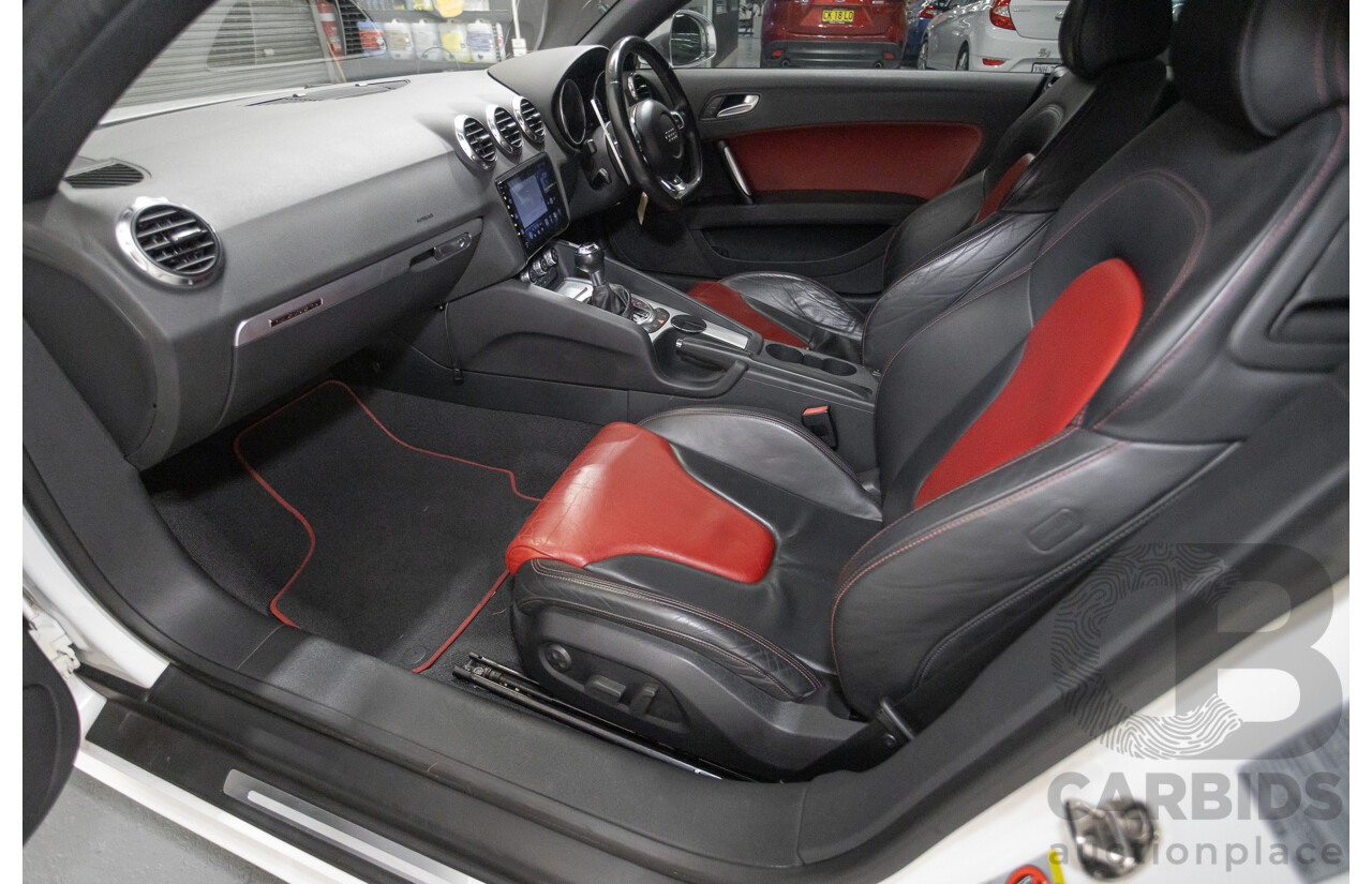 09/2008 Audi TT S 2.0 TFSI Quattro (AWD) 8J 2D Coupe Ibis White Turbo 2.0L
