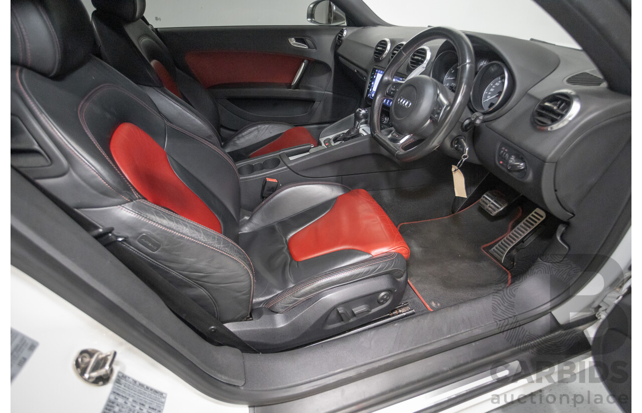 09/2008 Audi TT S 2.0 TFSI Quattro (AWD) 8J 2D Coupe Ibis White Turbo 2.0L