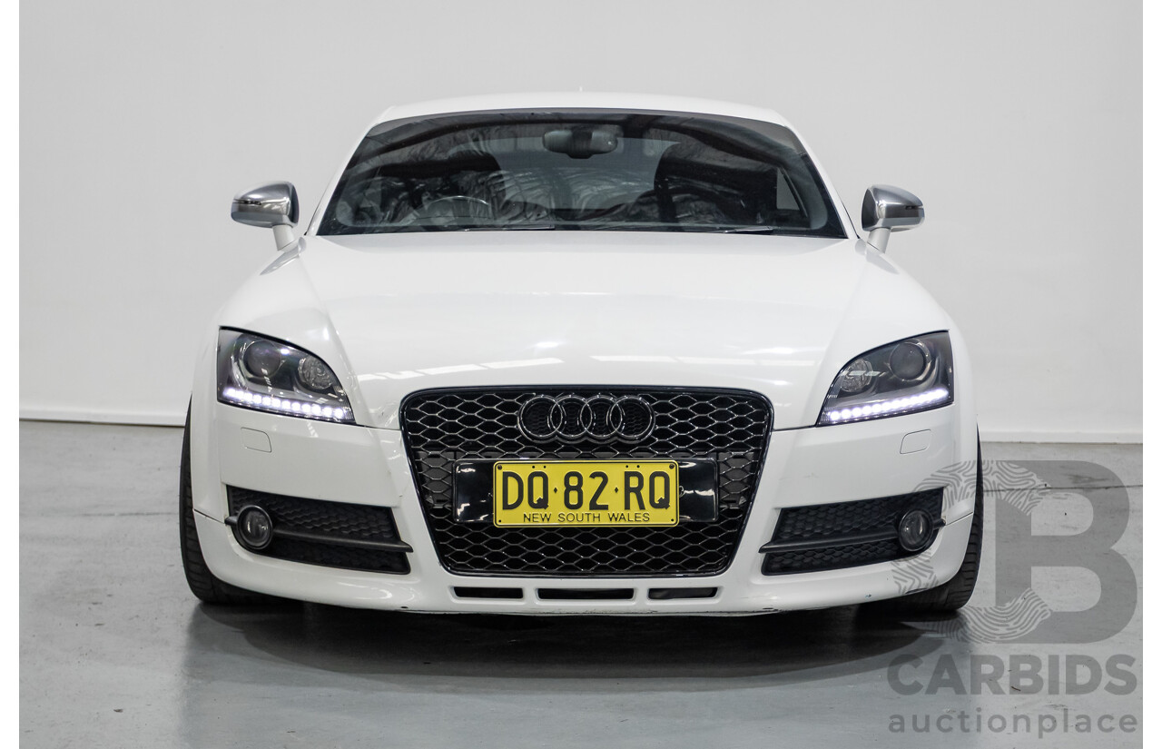 09/2008 Audi TT S 2.0 TFSI Quattro (AWD) 8J 2D Coupe Ibis White Turbo 2.0L