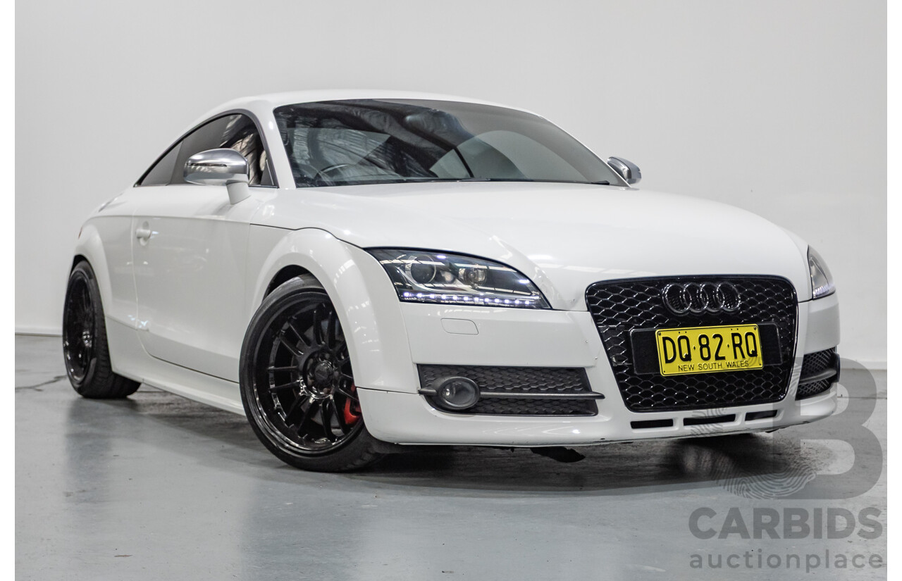 09/2008 Audi TT S 2.0 TFSI Quattro (AWD) 8J 2D Coupe Ibis White Turbo 2.0L