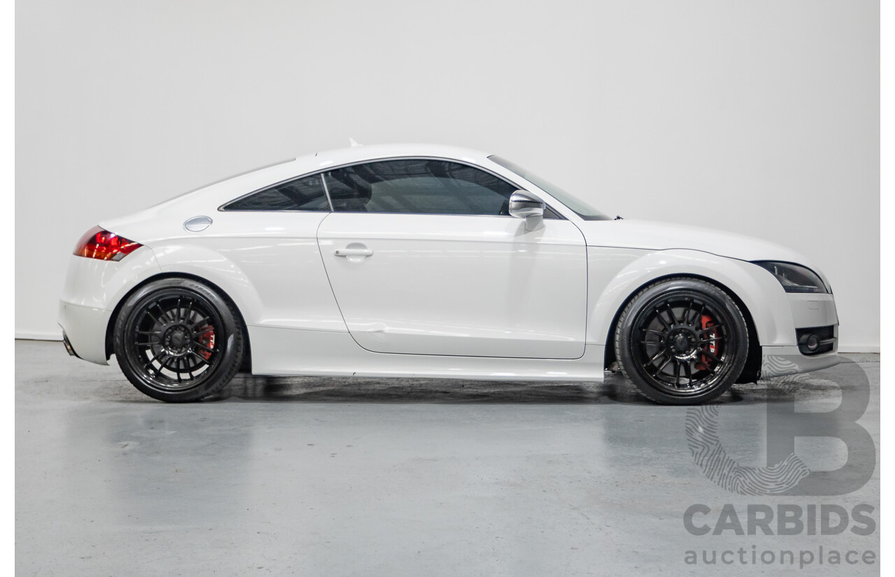 09/2008 Audi TT S 2.0 TFSI Quattro (AWD) 8J 2D Coupe Ibis White Turbo 2.0L