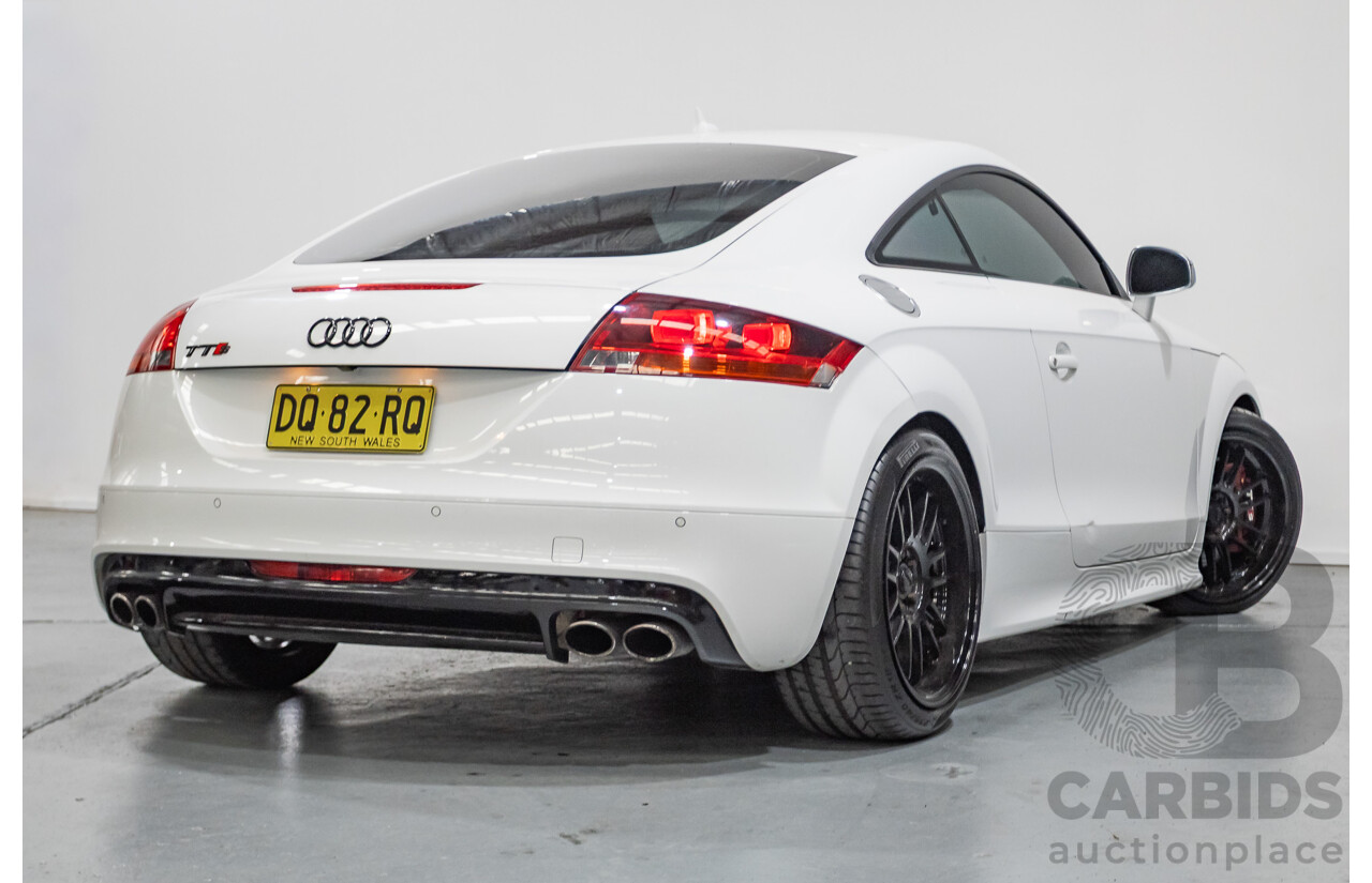 09/2008 Audi TT S 2.0 TFSI Quattro (AWD) 8J 2D Coupe Ibis White Turbo 2.0L