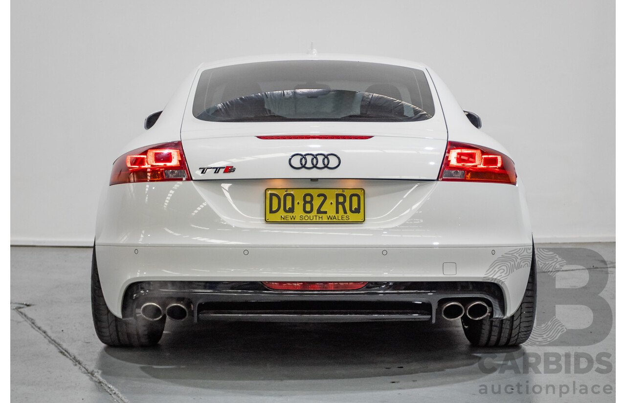 09/2008 Audi TT S 2.0 TFSI Quattro (AWD) 8J 2D Coupe Ibis White Turbo 2.0L
