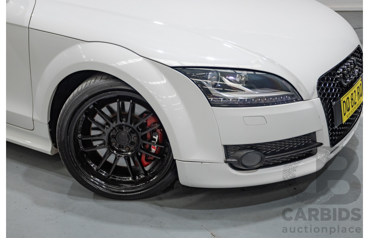 09/2008 Audi TT S 2.0 TFSI Quattro (AWD) 8J 2D Coupe Ibis White Turbo 2.0L
