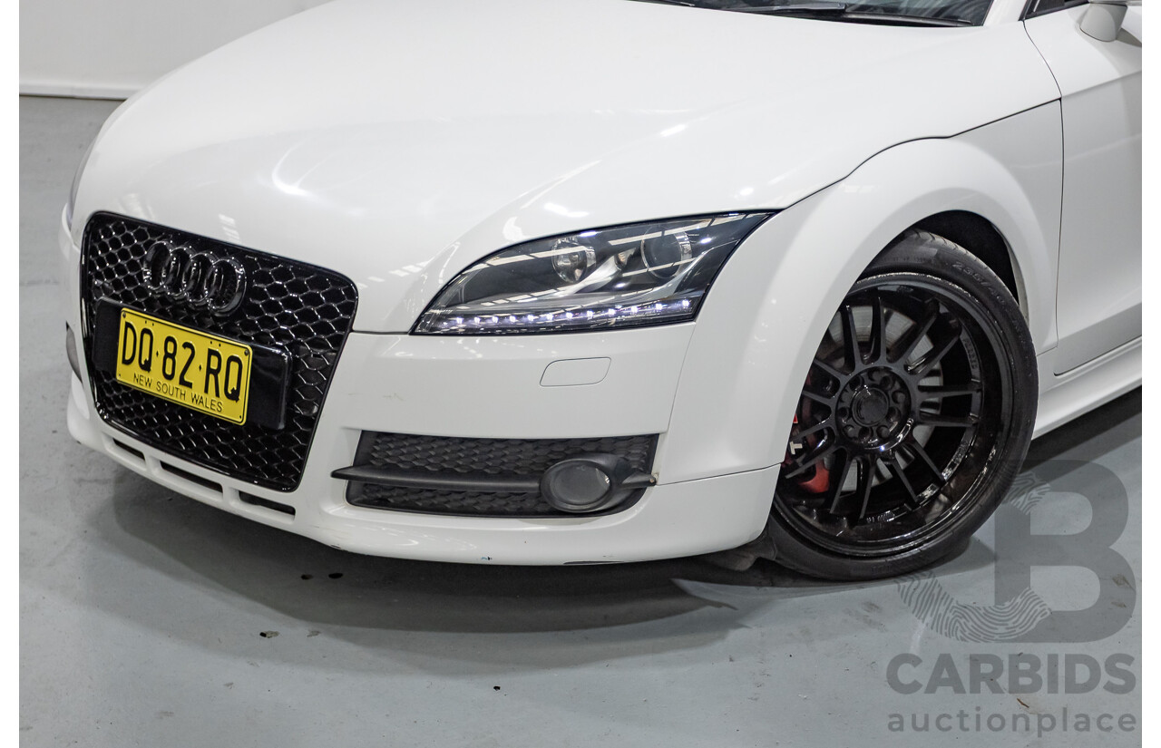 09/2008 Audi TT S 2.0 TFSI Quattro (AWD) 8J 2D Coupe Ibis White Turbo 2.0L