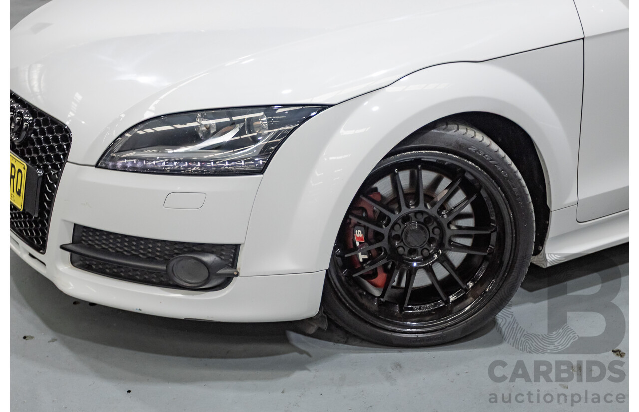 09/2008 Audi TT S 2.0 TFSI Quattro (AWD) 8J 2D Coupe Ibis White Turbo 2.0L