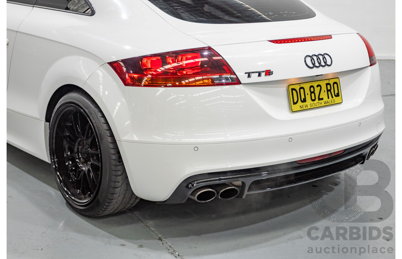 09/2008 Audi TT S 2.0 TFSI Quattro (AWD) 8J 2D Coupe Ibis White Turbo 2.0L