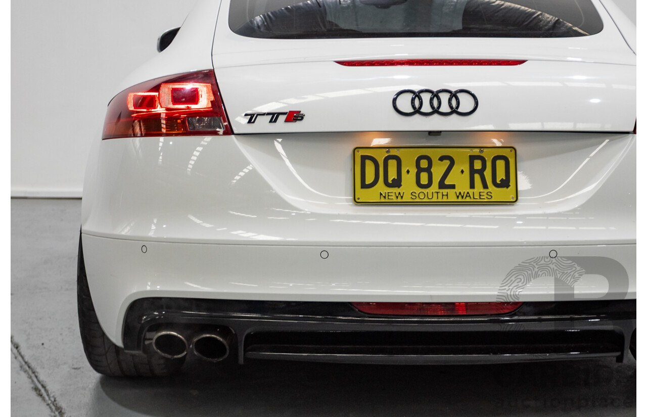09/2008 Audi TT S 2.0 TFSI Quattro (AWD) 8J 2D Coupe Ibis White Turbo 2.0L