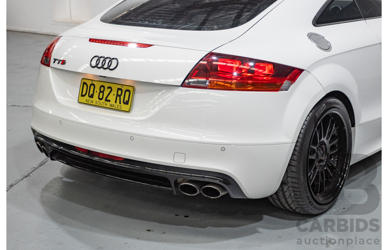 09/2008 Audi TT S 2.0 TFSI Quattro (AWD) 8J 2D Coupe Ibis White Turbo 2.0L