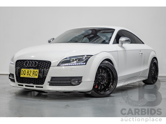 09/2008 Audi TT S 2.0 TFSI Quattro (AWD) 8J 2D Coupe Ibis White Turbo 2.0L
