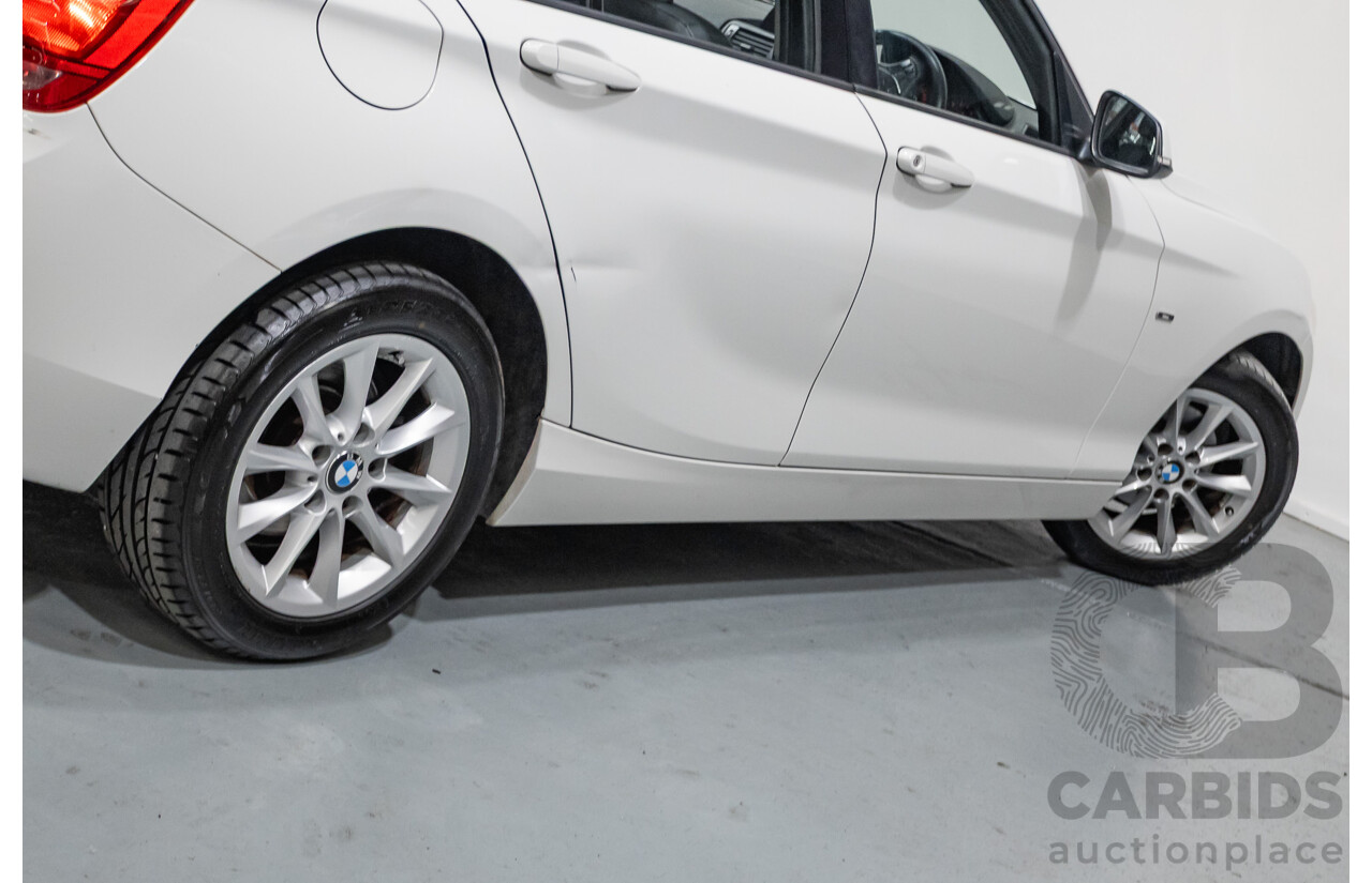 2/2015 BMW 116i Urban F20 MY15 5d Hatchback Alpine White Turbo 1.6L