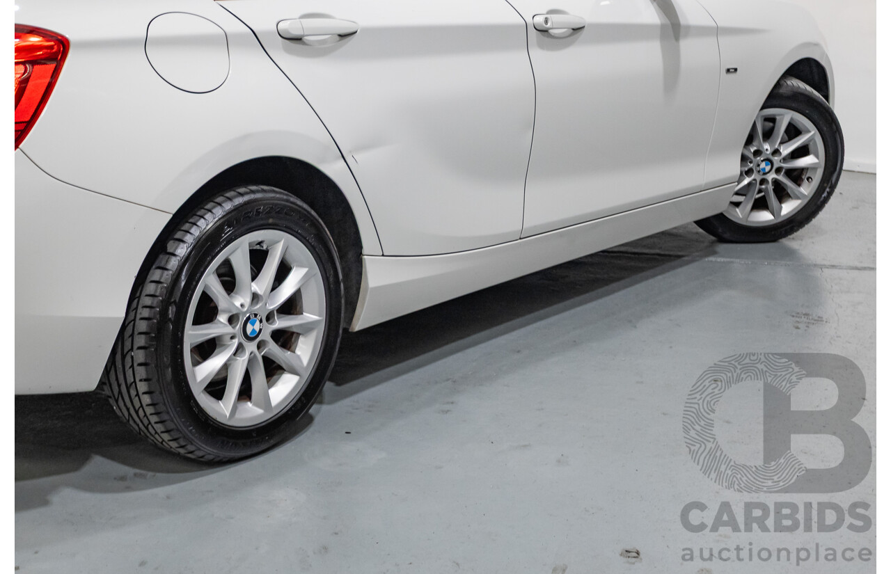 2/2015 BMW 116i Urban F20 MY15 5d Hatchback Alpine White Turbo 1.6L