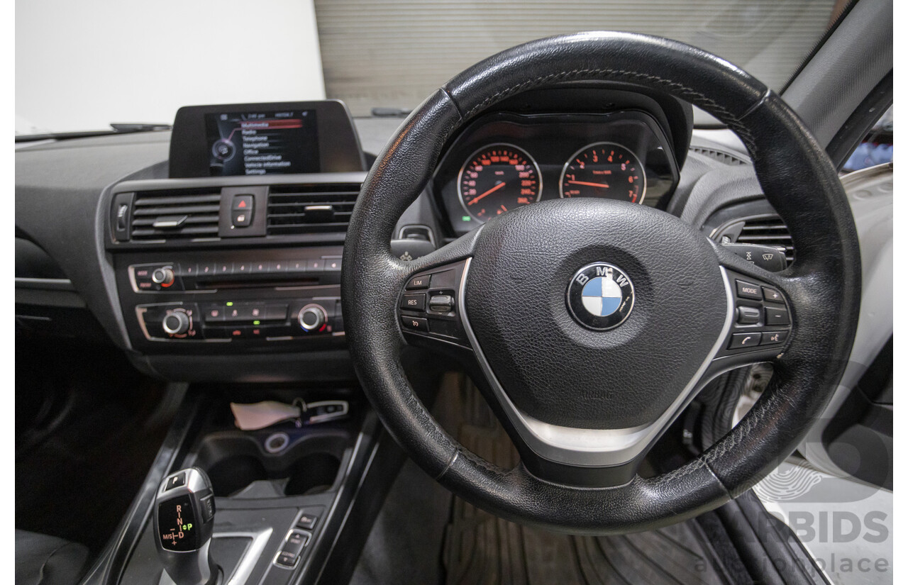 2/2015 BMW 116i Urban F20 MY15 5d Hatchback Alpine White Turbo 1.6L