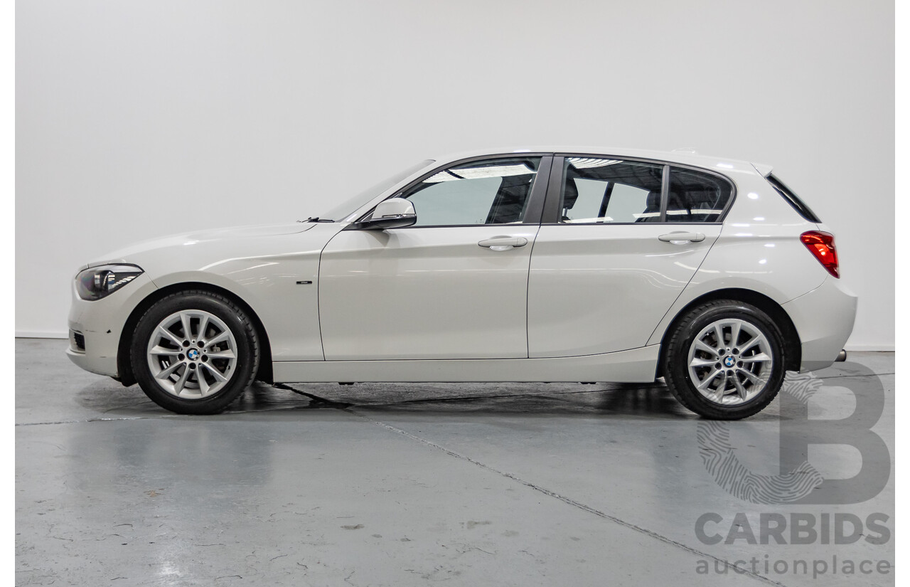 2/2015 BMW 116i Urban F20 MY15 5d Hatchback Alpine White Turbo 1.6L