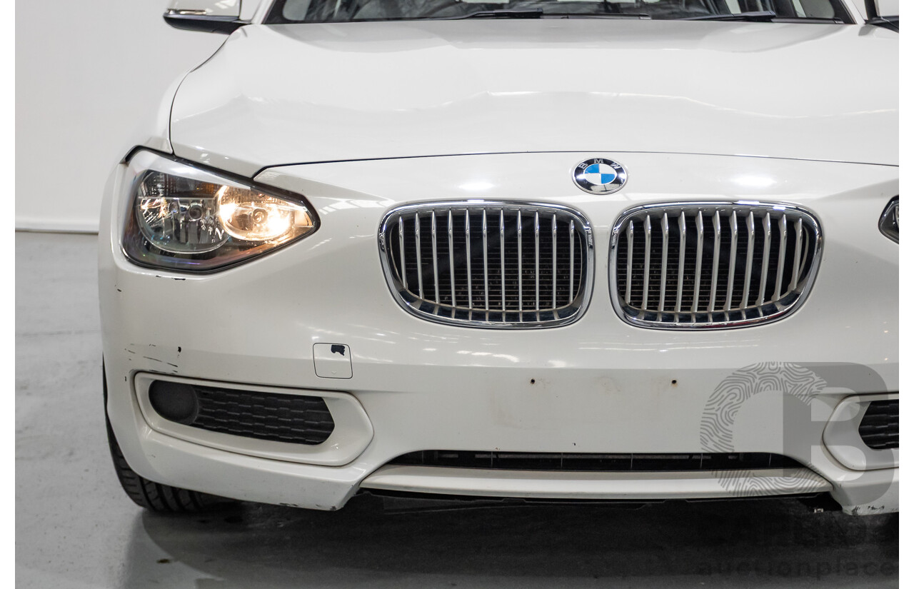 2/2015 BMW 116i Urban F20 MY15 5d Hatchback Alpine White Turbo 1.6L
