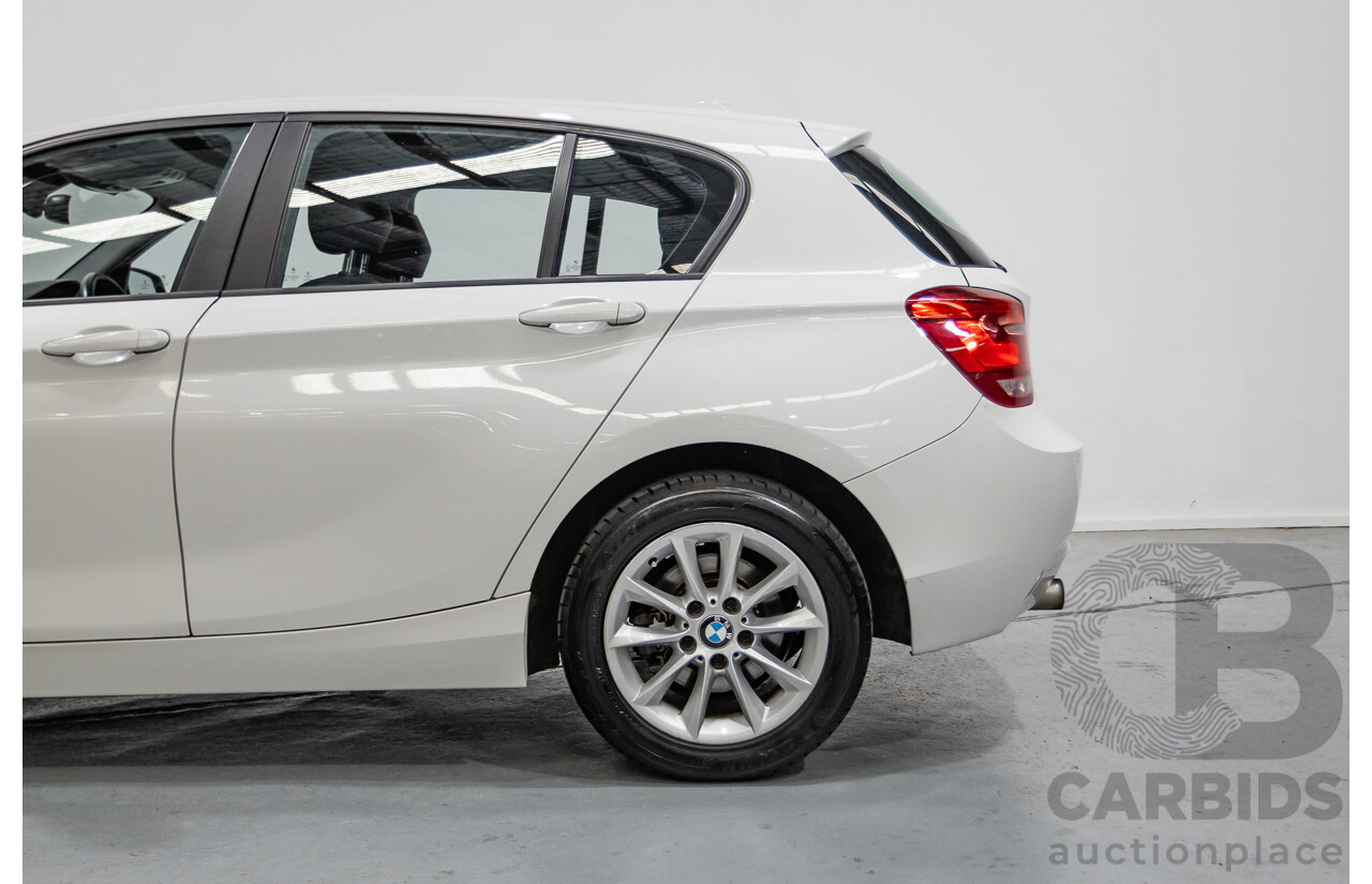 2/2015 BMW 116i Urban F20 MY15 5d Hatchback Alpine White Turbo 1.6L
