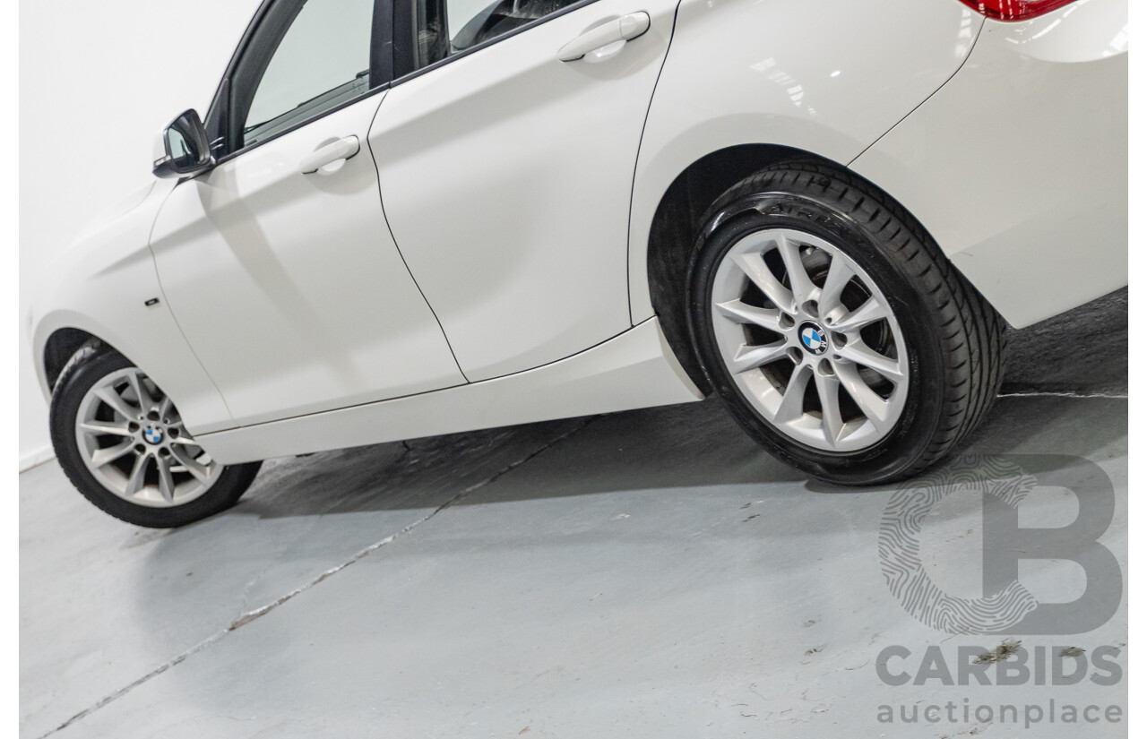 2/2015 BMW 116i Urban F20 MY15 5d Hatchback Alpine White Turbo 1.6L