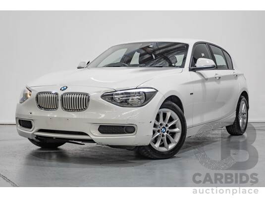 2/2015 BMW 116i Urban F20 MY15 5d Hatchback Alpine White Turbo 1.6L