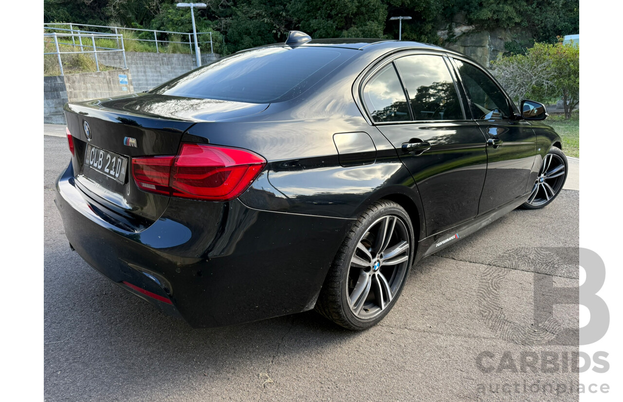 08/2015 Bmw 320d Sport Line RWD F30 MY15 UPGRADE 4Door Sedan Black 2.0L