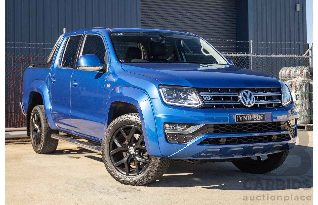 02/2017 Volkswagen Amarok V6 TDI 550 Ultimate (4x4) 2H MY17 Dual Cab Utility Blue Turbo Diesel 3.0L