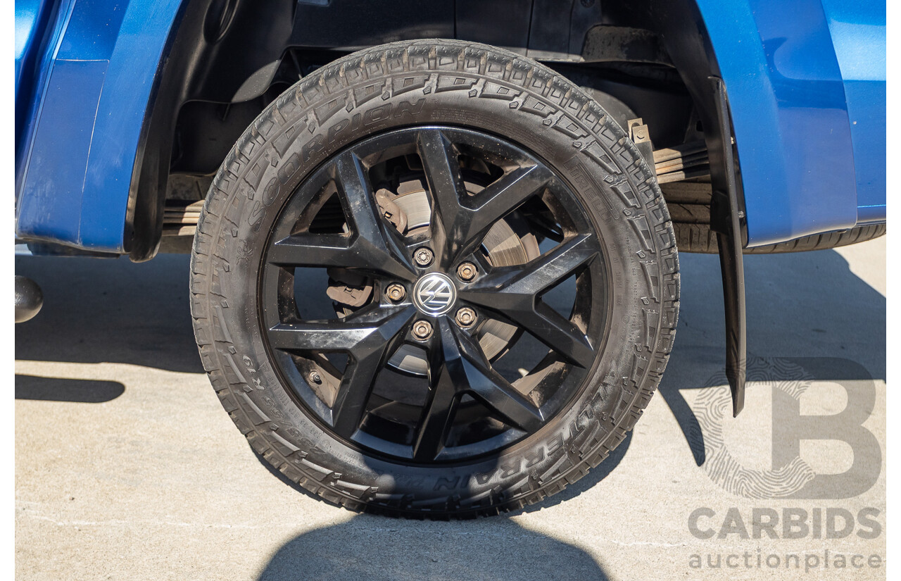 02/2017 Volkswagen Amarok V6 TDI 550 Ultimate (4x4) 2H MY17 Dual Cab Utility Blue Turbo Diesel 3.0L