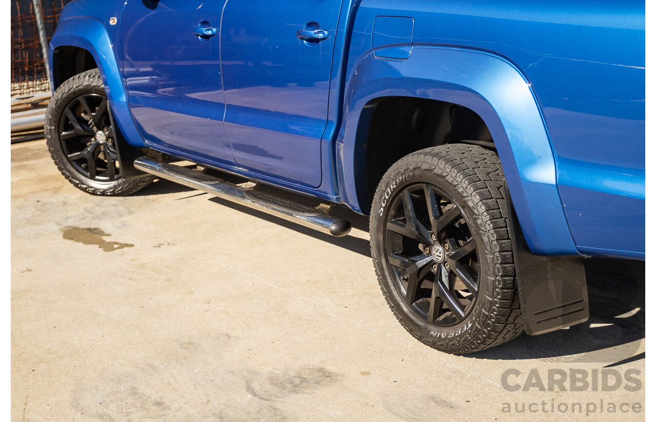 02/2017 Volkswagen Amarok V6 TDI 550 Ultimate (4x4) 2H MY17 Dual Cab Utility Blue Turbo Diesel 3.0L