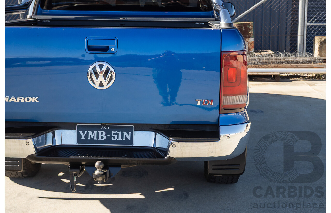 02/2017 Volkswagen Amarok V6 TDI 550 Ultimate (4x4) 2H MY17 Dual Cab Utility Blue Turbo Diesel 3.0L