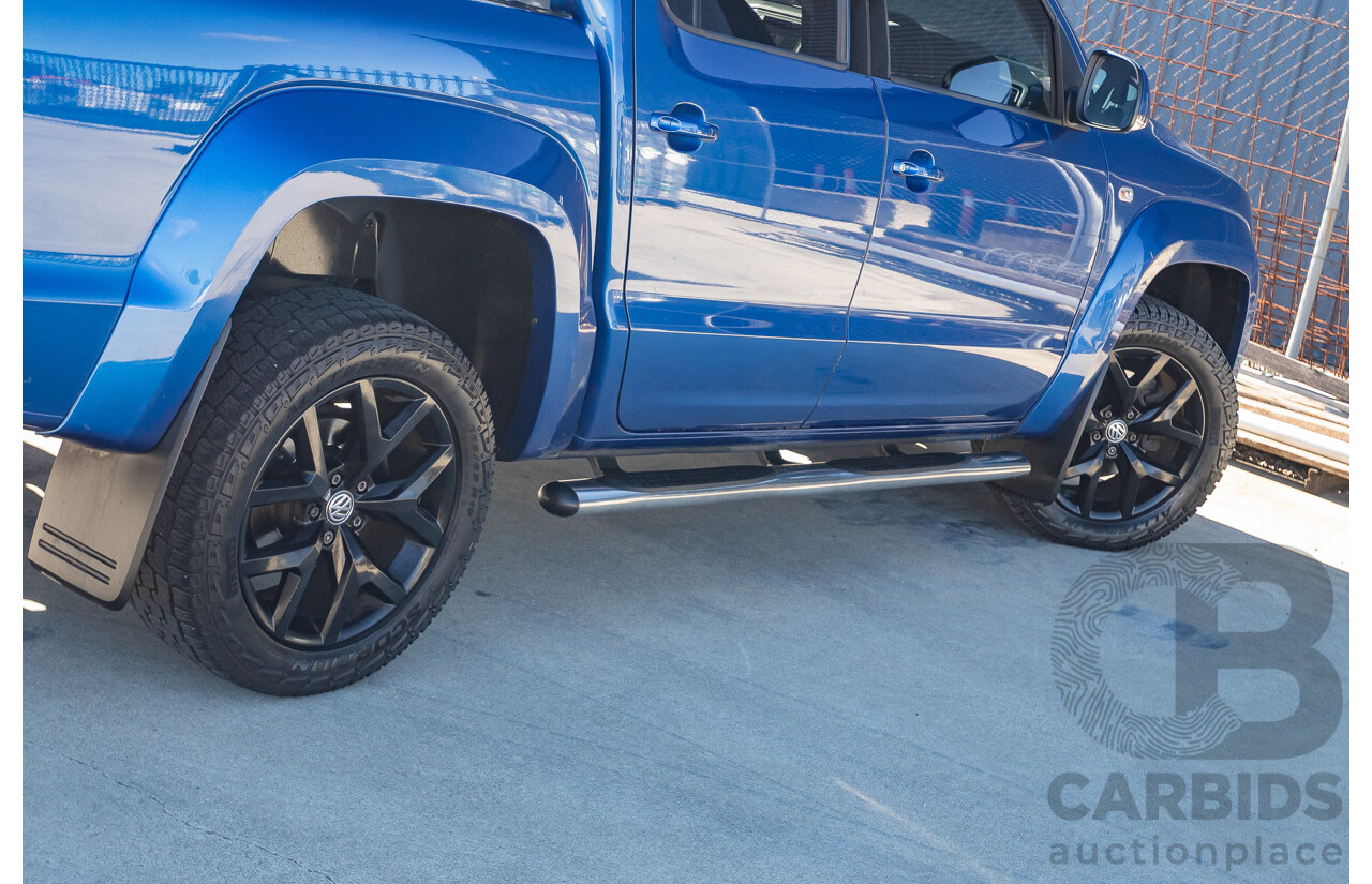 02/2017 Volkswagen Amarok V6 TDI 550 Ultimate (4x4) 2H MY17 Dual Cab Utility Blue Turbo Diesel 3.0L