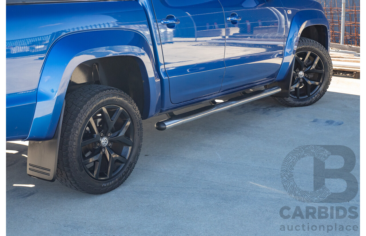 02/2017 Volkswagen Amarok V6 TDI 550 Ultimate (4x4) 2H MY17 Dual Cab Utility Blue Turbo Diesel 3.0L