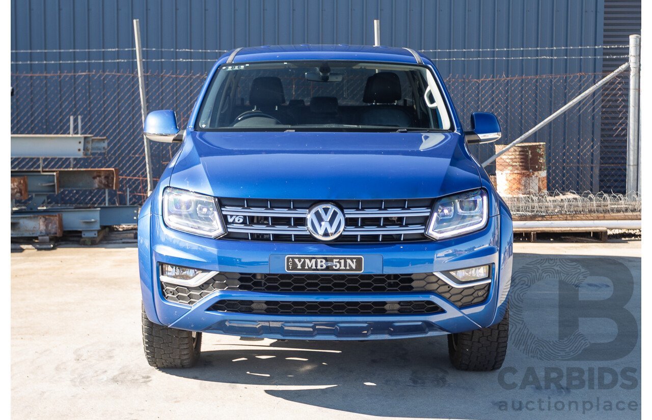 02/2017 Volkswagen Amarok V6 TDI 550 Ultimate (4x4) 2H MY17 Dual Cab Utility Blue Turbo Diesel 3.0L