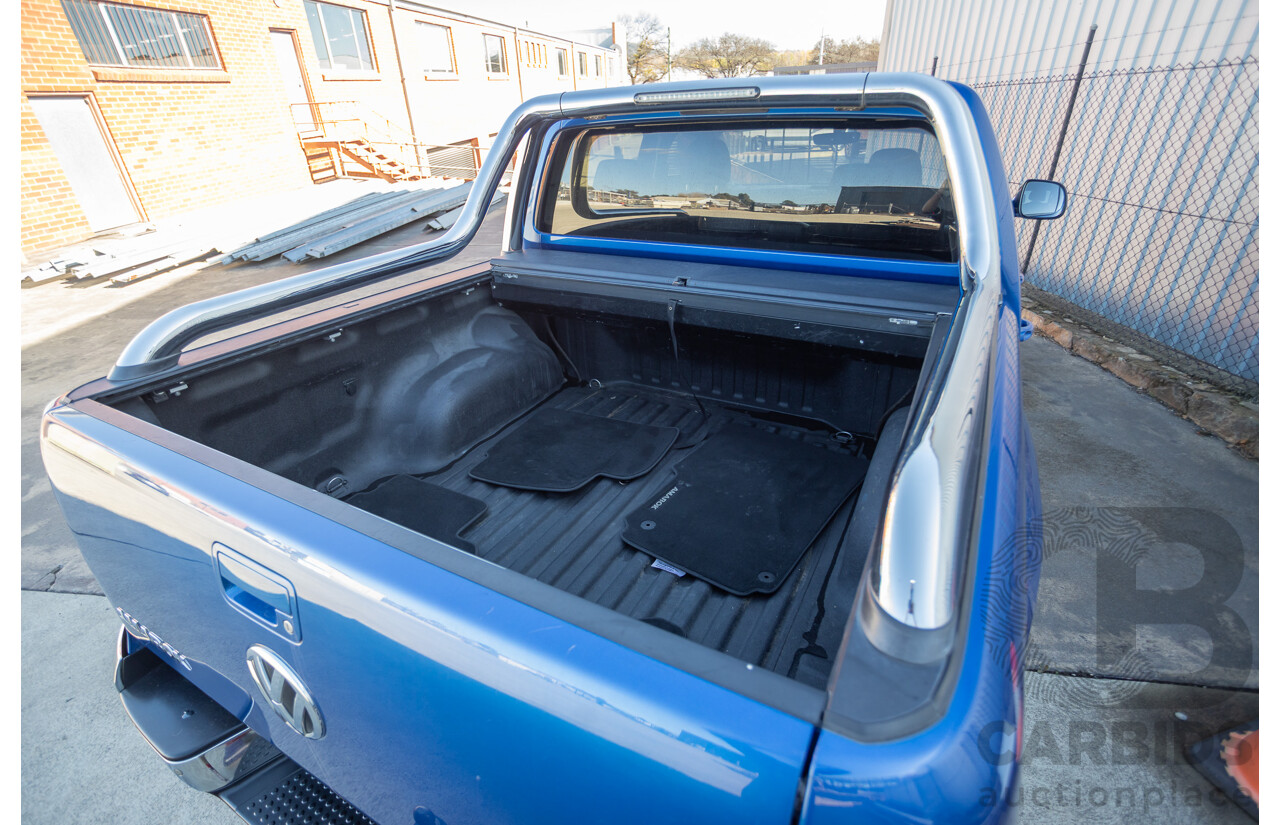 02/2017 Volkswagen Amarok V6 TDI 550 Ultimate (4x4) 2H MY17 Dual Cab Utility Blue Turbo Diesel 3.0L