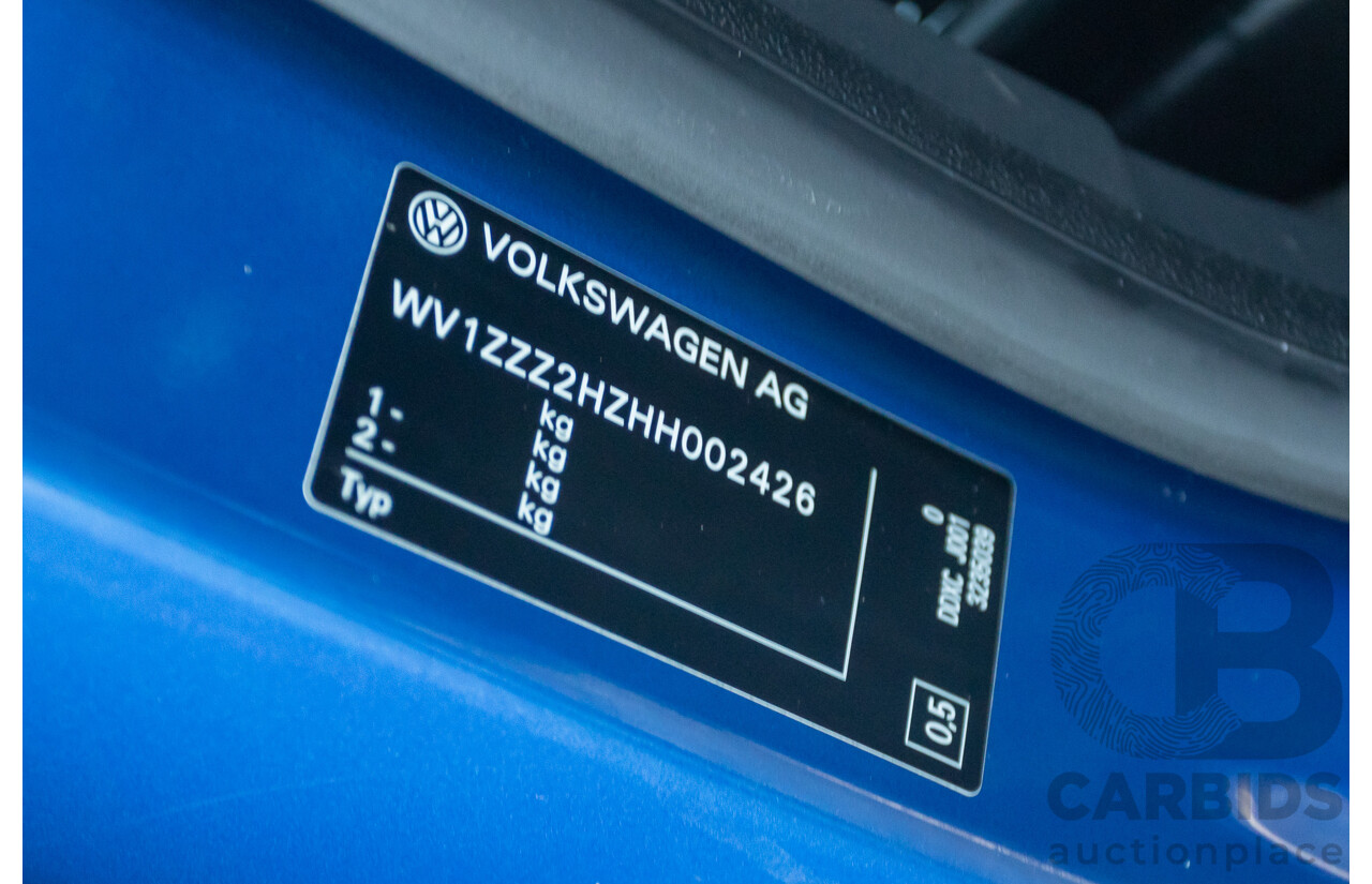 02/2017 Volkswagen Amarok V6 TDI 550 Ultimate (4x4) 2H MY17 Dual Cab Utility Blue Turbo Diesel 3.0L