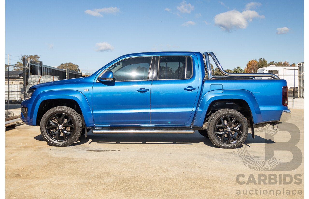 02/2017 Volkswagen Amarok V6 TDI 550 Ultimate (4x4) 2H MY17 Dual Cab Utility Blue Turbo Diesel 3.0L