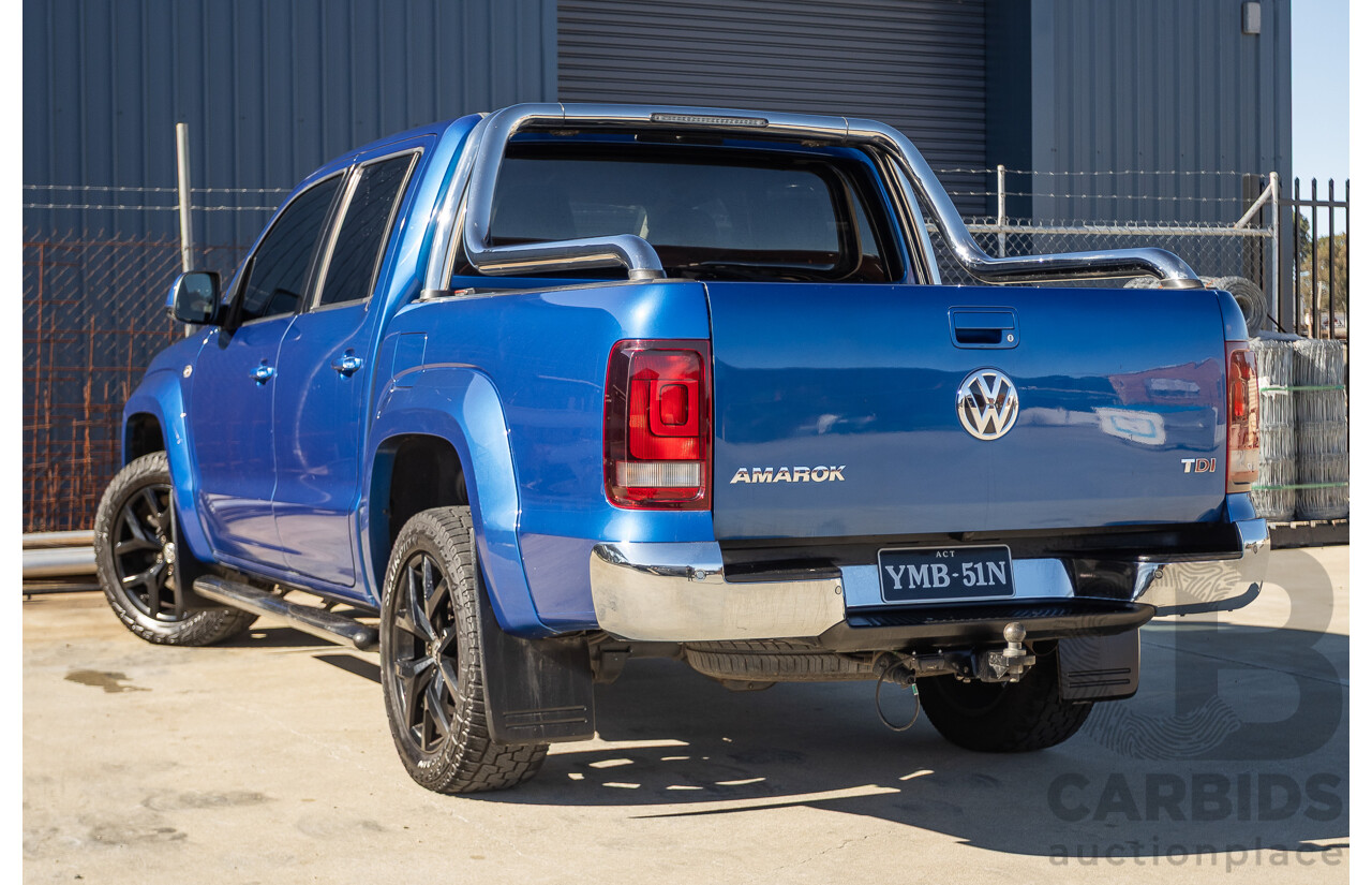 02/2017 Volkswagen Amarok V6 TDI 550 Ultimate (4x4) 2H MY17 Dual Cab Utility Blue Turbo Diesel 3.0L