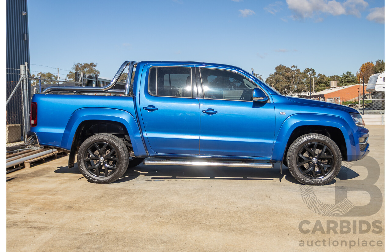 02/2017 Volkswagen Amarok V6 TDI 550 Ultimate (4x4) 2H MY17 Dual Cab Utility Blue Turbo Diesel 3.0L