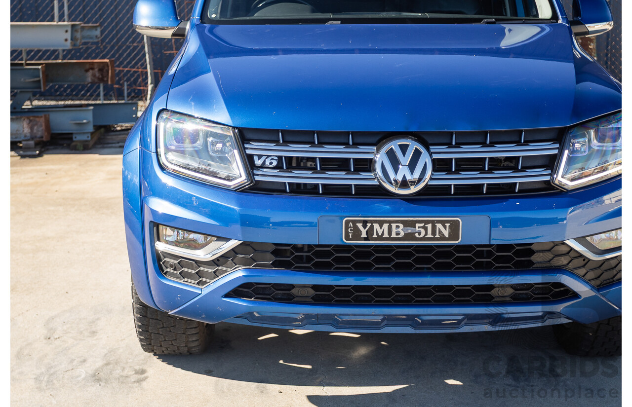 02/2017 Volkswagen Amarok V6 TDI 550 Ultimate (4x4) 2H MY17 Dual Cab Utility Blue Turbo Diesel 3.0L