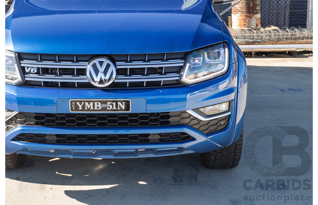 02/2017 Volkswagen Amarok V6 TDI 550 Ultimate (4x4) 2H MY17 Dual Cab Utility Blue Turbo Diesel 3.0L