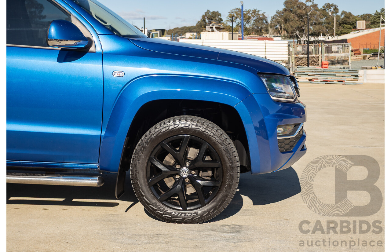 02/2017 Volkswagen Amarok V6 TDI 550 Ultimate (4x4) 2H MY17 Dual Cab Utility Blue Turbo Diesel 3.0L