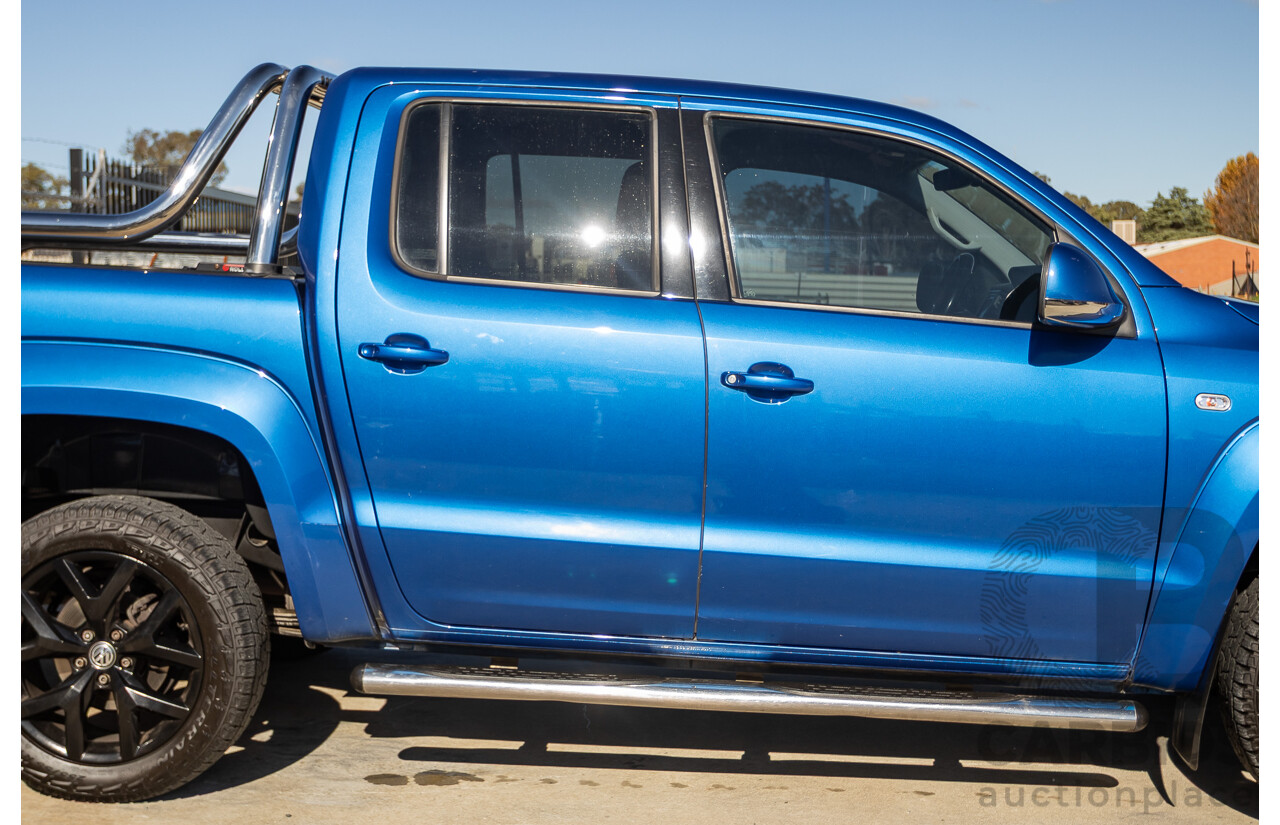 02/2017 Volkswagen Amarok V6 TDI 550 Ultimate (4x4) 2H MY17 Dual Cab Utility Blue Turbo Diesel 3.0L