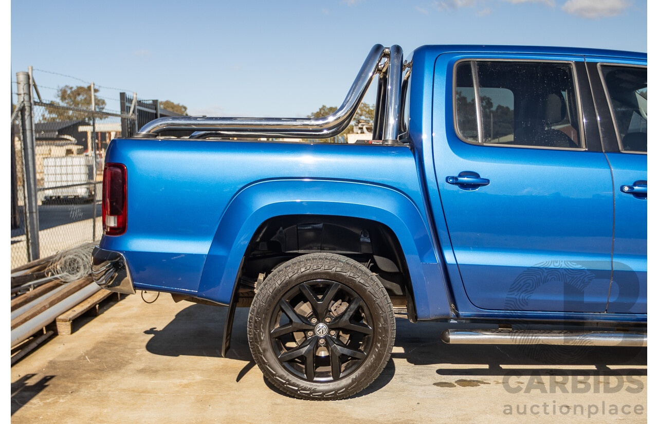 02/2017 Volkswagen Amarok V6 TDI 550 Ultimate (4x4) 2H MY17 Dual Cab Utility Blue Turbo Diesel 3.0L
