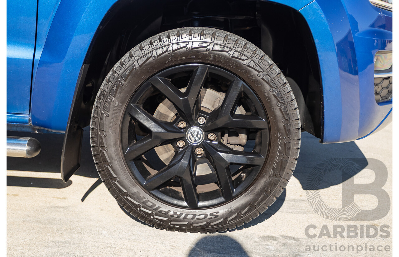 02/2017 Volkswagen Amarok V6 TDI 550 Ultimate (4x4) 2H MY17 Dual Cab Utility Blue Turbo Diesel 3.0L