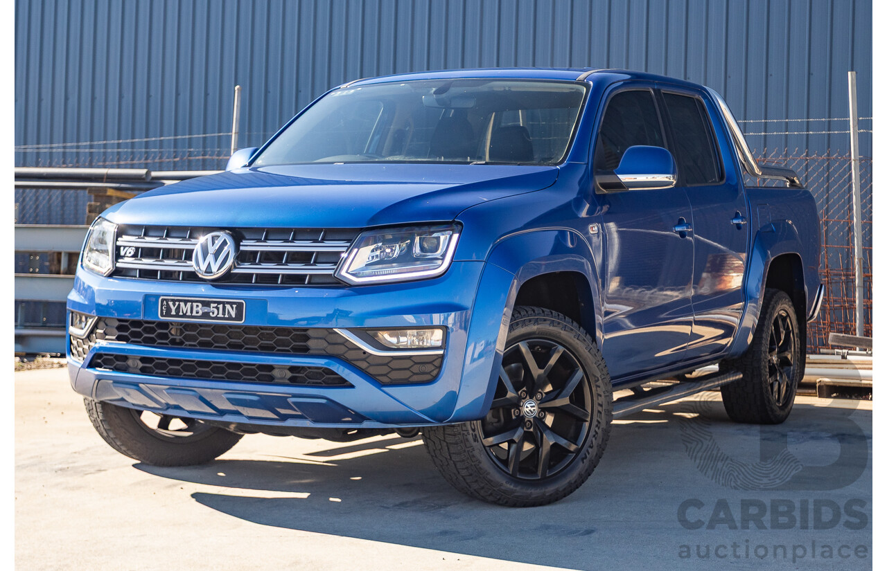 02/2017 Volkswagen Amarok V6 TDI 550 Ultimate (4x4) 2H MY17 Dual Cab Utility Blue Turbo Diesel 3.0L