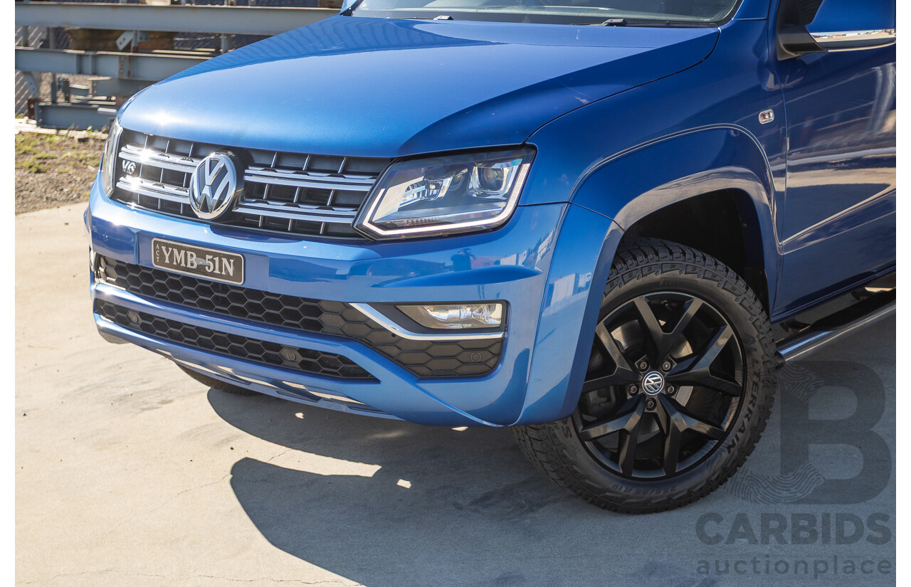 02/2017 Volkswagen Amarok V6 TDI 550 Ultimate (4x4) 2H MY17 Dual Cab Utility Blue Turbo Diesel 3.0L