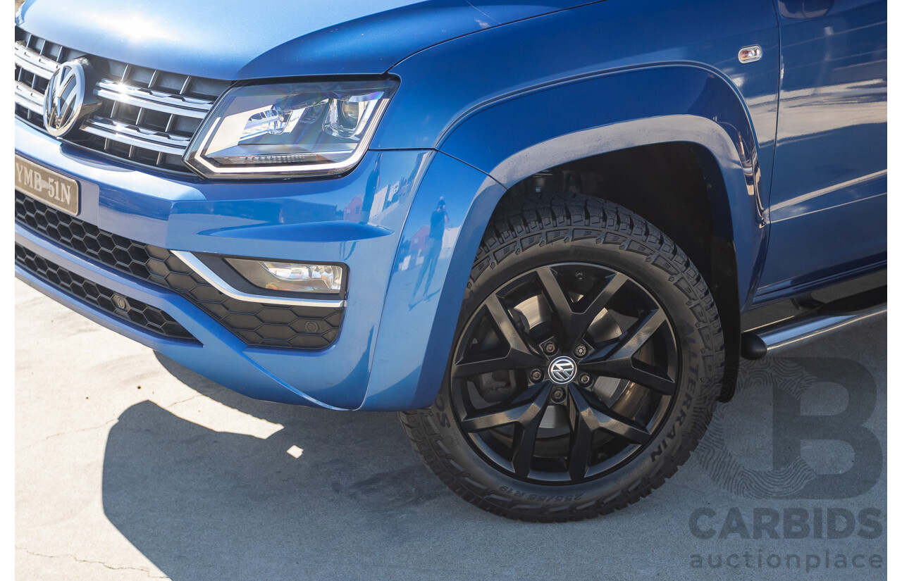 02/2017 Volkswagen Amarok V6 TDI 550 Ultimate (4x4) 2H MY17 Dual Cab Utility Blue Turbo Diesel 3.0L