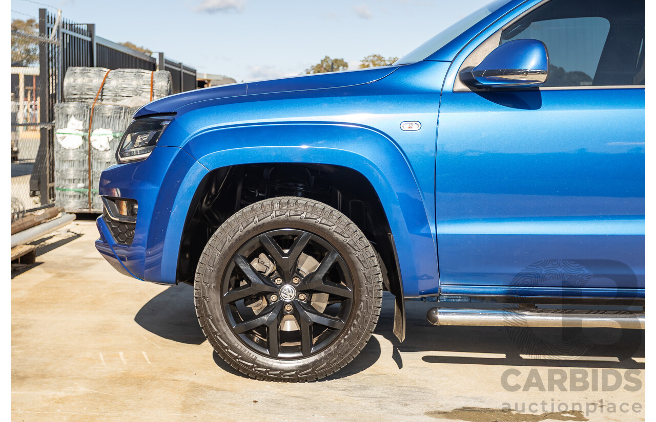 02/2017 Volkswagen Amarok V6 TDI 550 Ultimate (4x4) 2H MY17 Dual Cab Utility Blue Turbo Diesel 3.0L