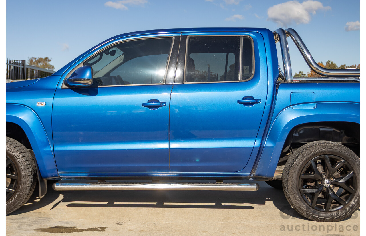 02/2017 Volkswagen Amarok V6 TDI 550 Ultimate (4x4) 2H MY17 Dual Cab Utility Blue Turbo Diesel 3.0L